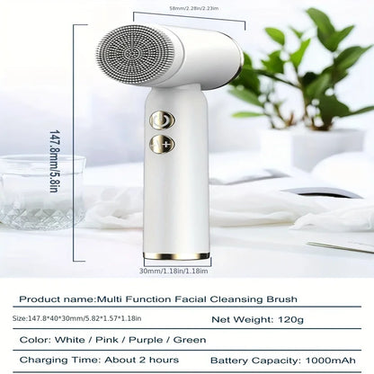 Nettoyant et masseur facial 6-en-1