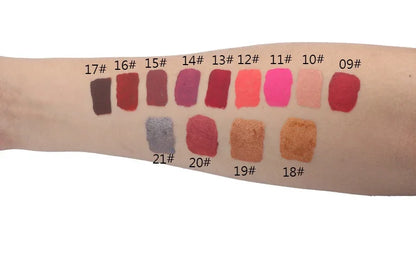 Gloss Lèvres Mat Longue Tenue — Velvet Waterproof, 21 Teintes