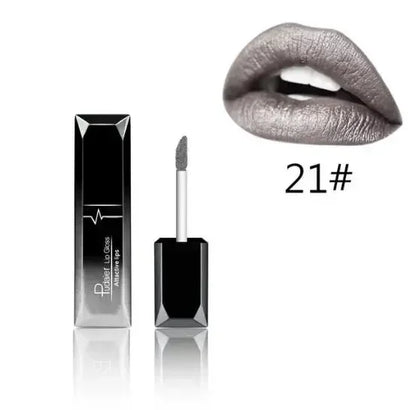 Gloss Lèvres Mat Longue Tenue — Velvet Waterproof, 21 Teintes