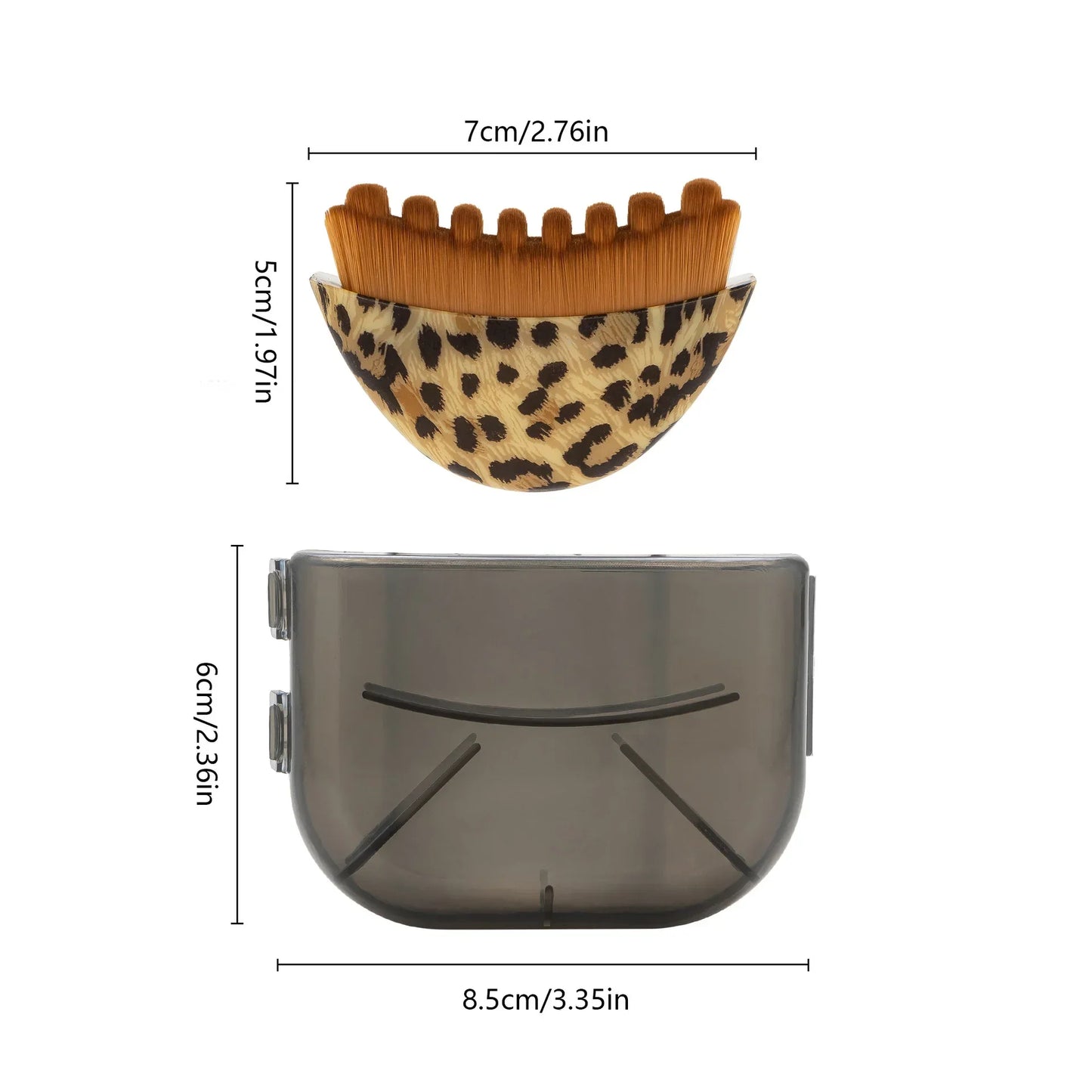 Brosse de Contour Facial — Drainage Lymphatique & Sculpture du Visage
