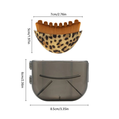 Brosse de Contour Facial — Drainage Lymphatique & Sculpture du Visage