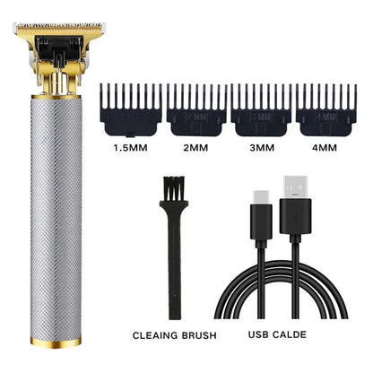 Tondeuse à cheveux électrique Rechargeable USB, ensemble tondeuse à cheveux sans fil pour la coupe de cheveux, tondeuse professionnelle pour barbe
