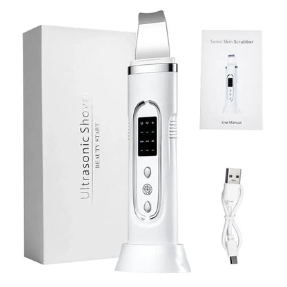 Épurateur de Peau à Ultrasons — Nettoyage Profond des Pores