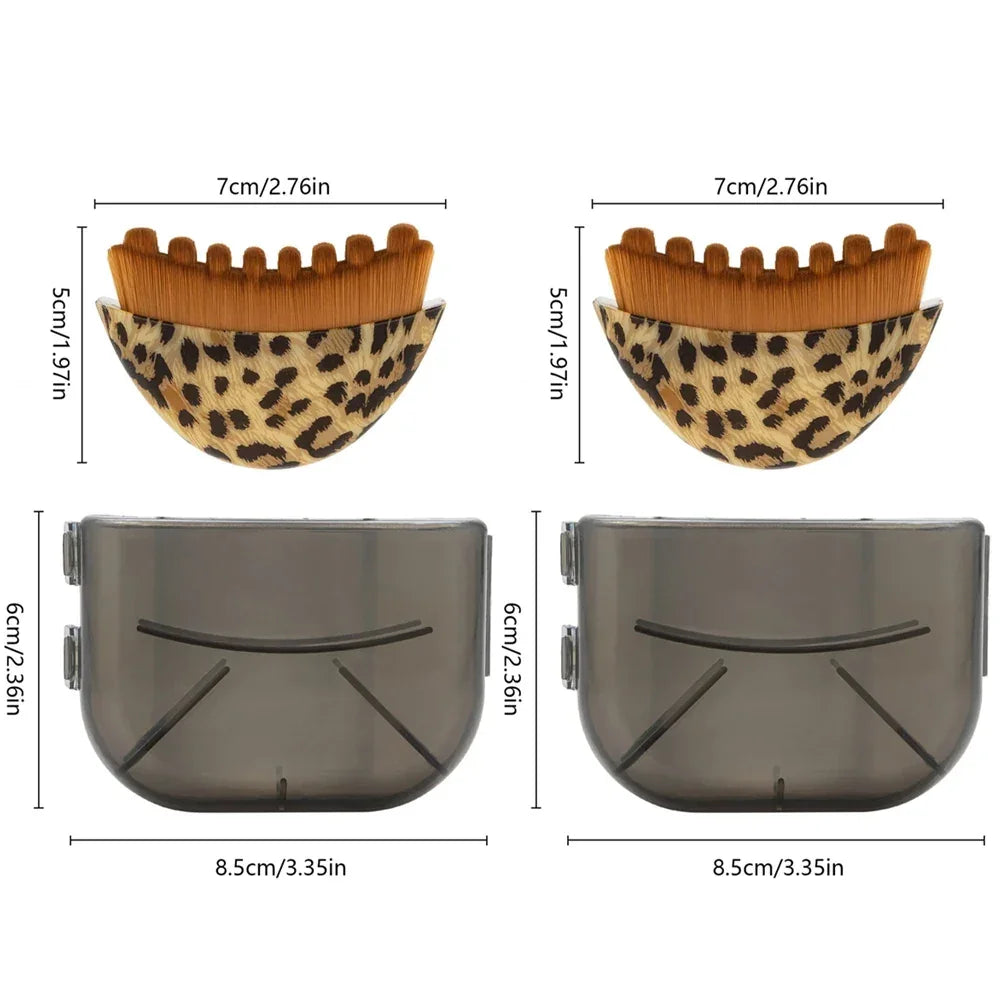 Brosse de Contour Facial — Drainage Lymphatique & Sculpture du Visage