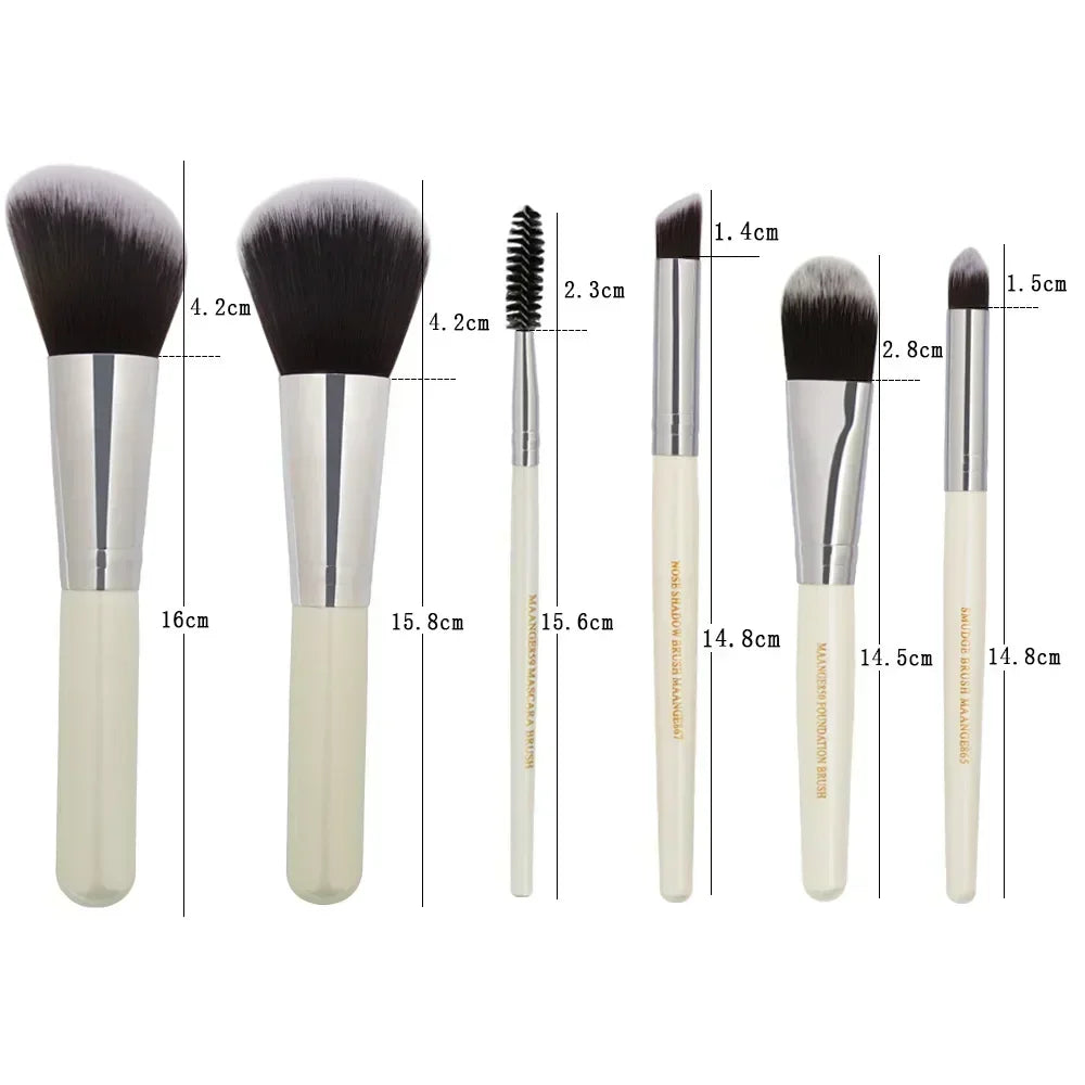 Set de Pinceaux Maquillage Professionnel avec Pochette — 13 ou 22 Pièces