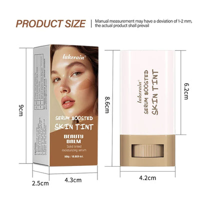 Fond de Teint Stick Sérum — Waterproof, Hydratant & Couvrant