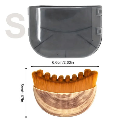 Brosse de Contour Facial — Drainage Lymphatique & Sculpture du Visage